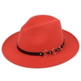 thumbnail image 2 of Fgnfyis Western Cowboy Hat Adjustable Wide Brim Belt Buckle Baseball Cap for Men Women Watermelon Red One Size, 2 of 5