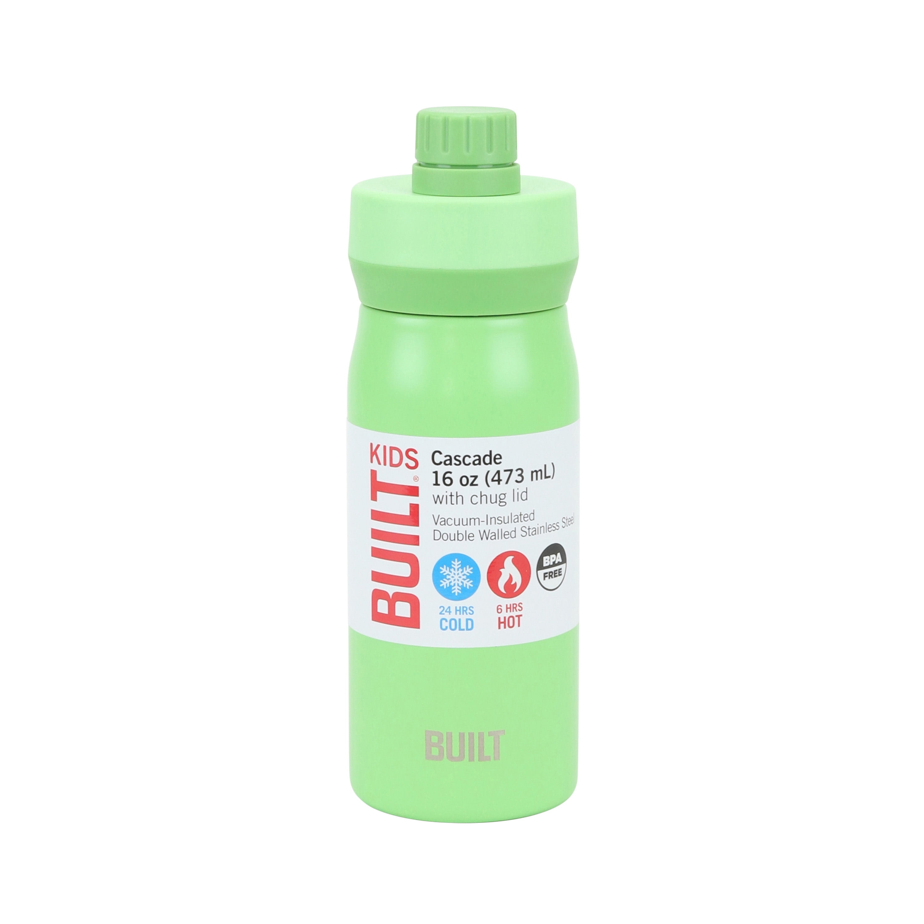 16 oz Guzzle Jug Water Bottle  BPA-Free Non-Slip Grip Bottle