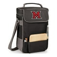 thumbnail image 2 of Miami Redhawks - Duet Wine and Cheese Tote by Picnic Time (Black)_Emb, 2 of 2