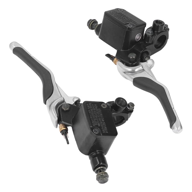 Brake Lever,Pair Motorcycle Left Right Handlebar Brake Lever Motorcycle Brake Lever Solid Performance