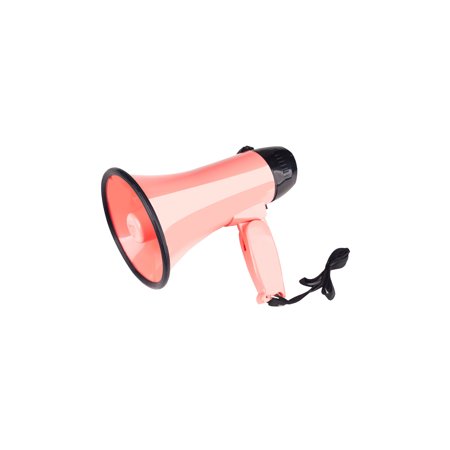 Handheld Megaphone 20W Foldable Megaphone with 20s Recording Function Portable Megaphone for Sports Events Lifeguards Rescue Teams