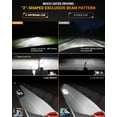 thumbnail image 3 of Conjunto de faros LED Z-OFFROAD DOT aprobado para Chevy, 3 of 7