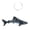 D, variant on YIFAEUX Mini Shark Simulated Floating Whales Aquarium Ornaments Realistic Floating Cartoon Figurines Odorless Fish Tank Decoration Vibrant Colors Miniature