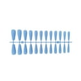 thumbnail image 1 of False Nail Tips Shiny Color Super Shiny Solid Coffin Manicure Tools Press Lady Detachable DIY Accessories Artificial Fingernails Sky-blue, 1 of 7