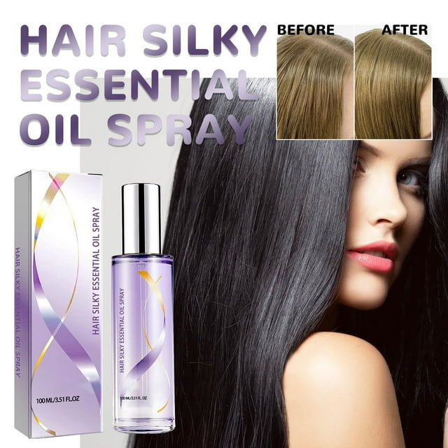 Spray de aceite capilar reparador para cabello seco y encrespado, acondicionador que nutre profundamente el cabello, 100 ml, aceites esenciales