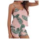 thumbnail image 5 of ICHUANYI Liquidación Mujer Casual Homewear Sin Mangas Cuello Redondo Tops Pantalones Cortos Color Noche Pijamas Trajes ICHUANYI WER202308173282, 5 of 7