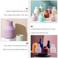 thumbnail image 3 of 1pc Ceramics Flower Arrangement Container Simple Vase Dining Table Decoration, 3 of 6