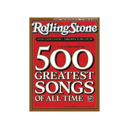 Alfred Selections from Rolling Stone Magazine's 500 Greatest Songs of All Time: Early Rock to the Late '60s (EZ GTR TAB)