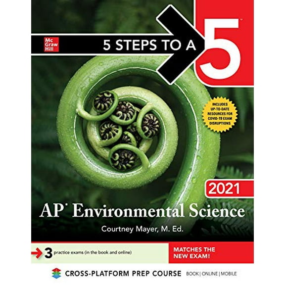 Pre-Owned 5 Steps to a 5: AP Environmental Science 2021 (Paperback) 1260468046 9781260468045