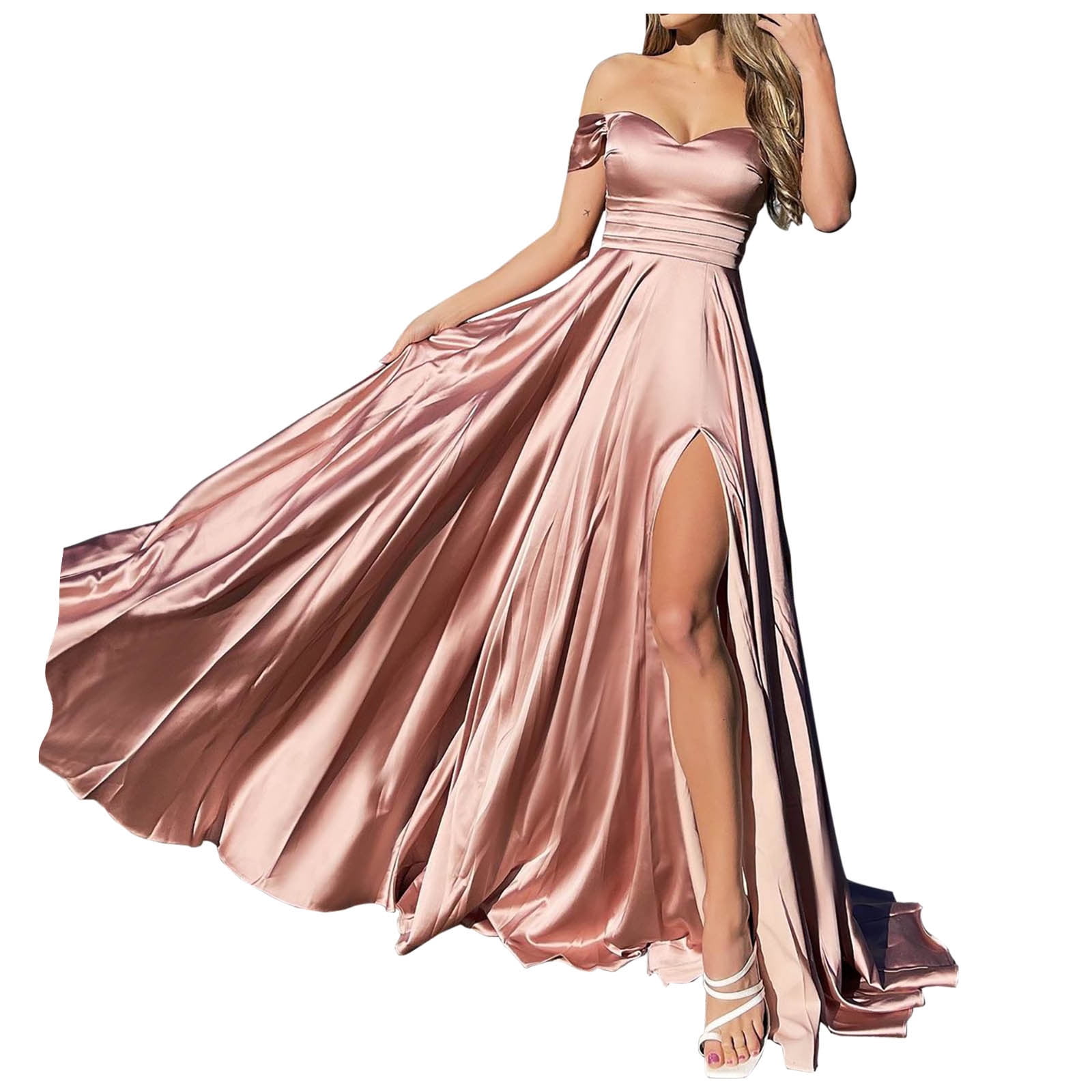 sachin and babi light blue dress Shop Rose Gold Dresses for Prom, Formal, Evening & Wedding main image 1