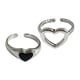 thumbnail image 4 of Anillo de amor, Regalos de joyería, Personalizado, Ajustable, Vintage, Anillo en forma de corazón Anillo abierto para esposa Mejor Chica, 4 of 9