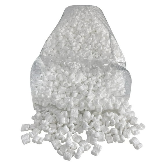 UOFFICE Packing Peanuts 3 cuft. Biodegradable Environmentally Friendly