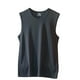 thumbnail image 2 of pstuiky Camisetas sin mangas para hombre, Camisola deportiva informal de cuello redondo y alta elasticidad de color liso para hombre Tops elegantes para mujer xl, 2 of 3