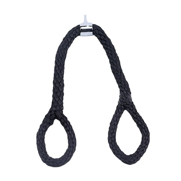 Accesorios de máquinas de cable de cable de la cuerda de tríceps Bíceps Biceo Down Rope Nylon Tricep Rope para culturismo de levantamiento de pesas en 150 centímetros