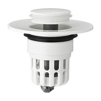 TNOBHG Pop-up Brass Core Sink Stopper Bathtub Drain 2-in-1 Hair Catcher Strainer Easy Installation for Bathroom Universal Fit Long-lasting Anti-clogging