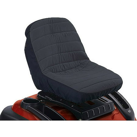 Classic Accessories Deluxe Tractor Riding Seat Cover, Medium, fits backrests up to 15"H
