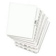 thumbnail image 6 of Preprinted Legal Exhibit Side Tab Index Dividers, Avery Style, 26-Tab, D, 11 X 8.5, White, 25/pack, (1404) | Bundle of 5 Packs, 6 of 7