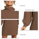 thumbnail image 5 of Vestido suéter de manga larga con farol, vestidos suéter, vestidos suéter de cuello alto, vestidos suéter cortos, vestidos suéter de manga larga, salida de alta intensidad, 5 of 6