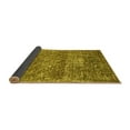 thumbnail image 2 of Ahgly Company Indoor Round Persian Yellow Traditional Area Rugs, 3' Round, 2 of 4
