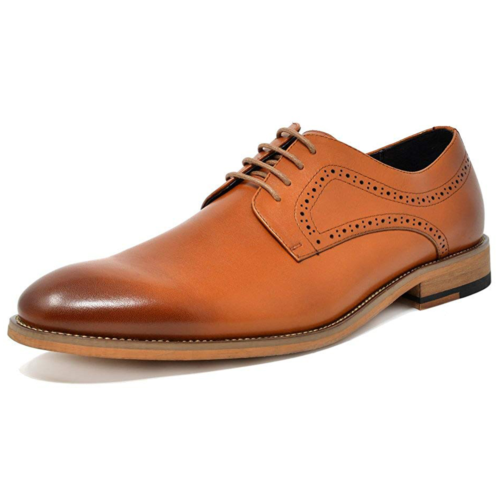 Bruno Marc Mens Classic Leather Dress Oxford Shoes
