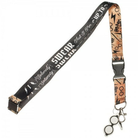 - Lanyard - Harry Potter - I Solemly Swear Script New Toys Licensed la3mnwhpt
