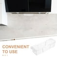 thumbnail image 3 of COMPUKAS 2Pcs Universal Range Hood Oil Cup Transparent Plastic Drip Tray for Kitchen Use, 3 of 8