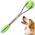thumbnail image 1 of Pet Food Dispenser Interactive Suction Cup Teeth Cleaning Toy Dog Chew Toy, 1 of 10