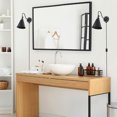thumbnail image 7 of Wall Light Plug Set of 2 Industrial Wall Lights Black Gooseneck Light Wall Light with Shade Farmhouse Light for Bedroom Living Room Outdoor, 7 of 7