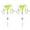 5, variant on High-Strength Alloy Fishing Hooks with Anti-Bottom Six-Hook Design, Buoyancy Ball Structure for Lure Sea Freshwater, Sizes 5-13, 2 Count