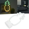 thumbnail image 3 of Letreros De Neón, Base Extraíble, Luz Verde Cálida, Seguridad, Protección Del Medio Ambiente, Lámpara De Letrero De Neón Para Sala De Estar, Bar, Dormitorio, 3 of 7