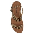 thumbnail image 3 of Soda Shoes Women Flat Sandals Buckle Ankle Double Straps Member-S Cheetah Leopard 10, 3 of 3