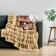 thumbnail image 2 of LHSHID Wedding Anniversary Engagement Gifts for Her Couples Blanket Couple Gifts Anniversary Birthday Gifts for Women Men Husband Boyfriend Girlfriend I Love You Romantic Gifts Blanket 50"x60", 2 of 7