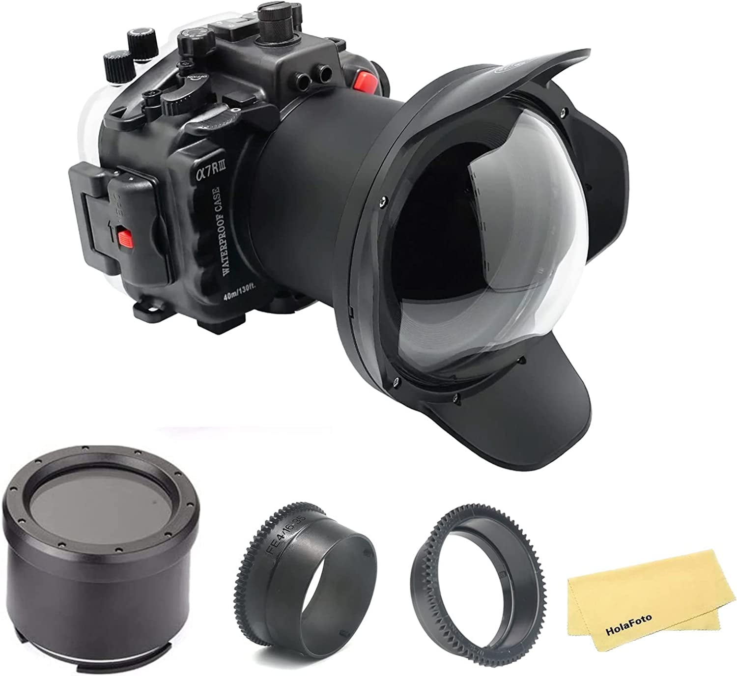 Seafrogs [40m/130ft] Underwater Camera Housing Diving Case w/ Standard