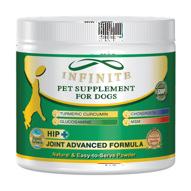 Infinite Pet Hip Joint Advanced for Dogs (Powder), 90 Servings