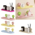 thumbnail image 3 of Suction Cup Shower Holders Leakproof Design Bathroom Storage For Toiletries Essential, 3 of 17