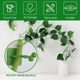 thumbnail image 3 of Plantas verdes Soporte para trepar en la pared Gancho autoadhesivo Gancho fijo para escalar en la pa CACAGOO Retenedor de vid, 3 of 7