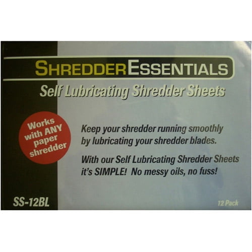 Shredder Essentials 12 Pack Oil Sheets Walmart Com Walmart Com