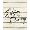 thumbnail image 3 of Kimberly, Allen 12x14 Black Modern Framed Museum Art Print Titled - For Dancing, 3 of 5