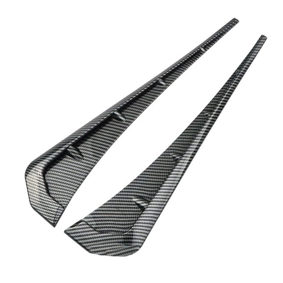 Universal Automotive Side Vent Mudguard Decorative Grille Stickers ABS Fiber Exterior Accessories Kit for Enhanced Vehicle Style