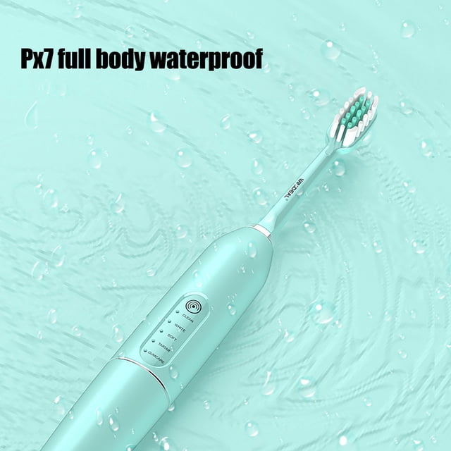 WREESH Electric Sonic Tooth Stain Cleaner Tartar Tartar Remover Tooth Cleaner
