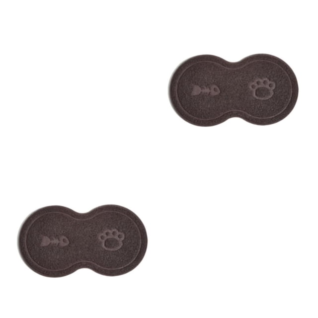 Methold Estera para residuos de gatos no tóxica, cómoda y portátil, fácil de limpiar, accesorio para mascotas, accesorio para gatos Type2 NO2