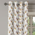 thumbnail image 2 of Ambesonne Succulent Grommet Curtain, Exotic Cactus Plants, 50" x 72", Green Pink Pale Brown, 2 of 6