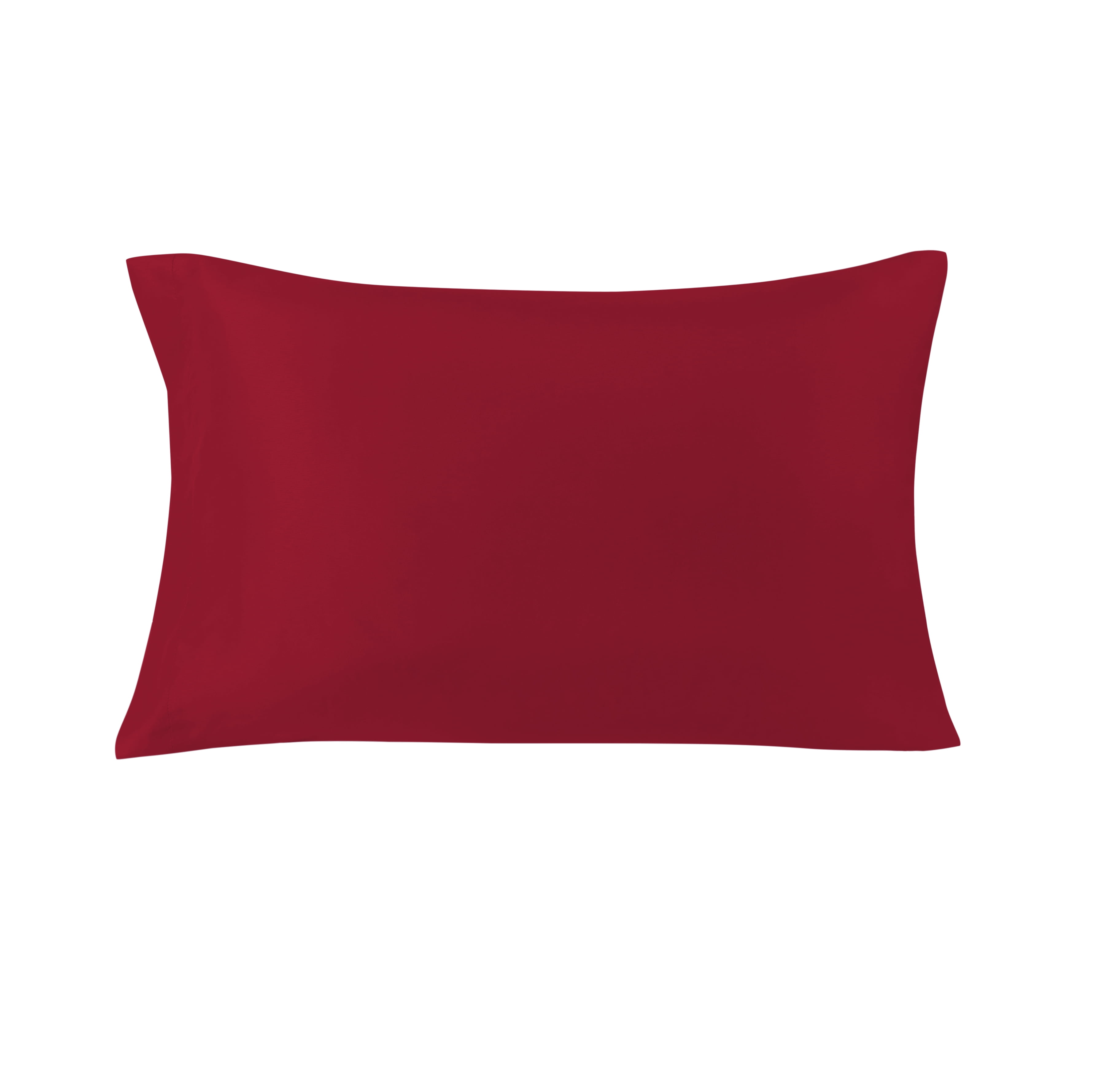 Mainstays Basic Value Microfiber Bed Sheet Set, Red Sedona, Twin, 3 Piece