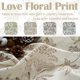 thumbnail image 4 of Cortinas Jinchan Floral de Lino, Panel de 36 cm, Filtro de Luz, Color Taupe, 4 of 8