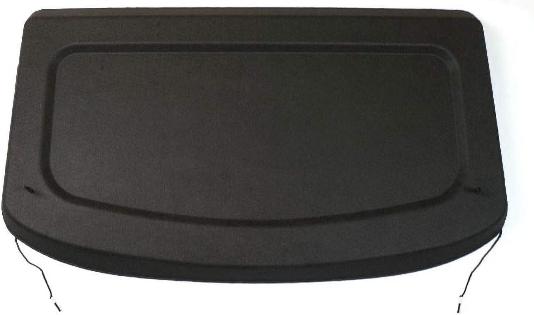 Fit 2009-2017 Volkswagen Tiguan Non-retractable Cargo Cover for 2009 2010 2011 2012 2013 2014 2015 2016 2017 Tiguan SUV Rear Trunk Luggage Privacy Shade Accessory, Black