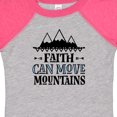 thumbnail image 4 of Inktastic Faith Can Move Mountains Girls Baby Bodysuit, 4 of 5