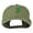 Olive Green, variant on New Jersey State Map Embroidered Washed Cotton Cap - Navy OSFM