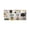 C, variant on Cabinet Curtain,Adhesive Dust Proof Window Cover,Printed Kitchen Fabric for Pantry Blocking Light and Household Dust Prevention