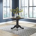 thumbnail image 2 of Carolina Crossing 3 Piece Drop Leaf Set in Black, 2 of 8