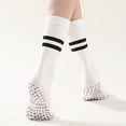 thumbnail image 4 of BYHONG Five Toe Non Socks Pressure Yoga Socks Fall/winter Mid Tube Yoga Socks White_002 One Size, 4 of 7